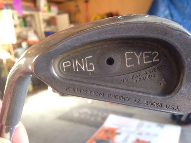 Ping eye 2 golf clubs
