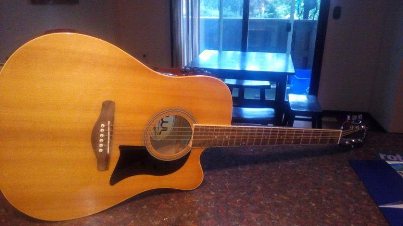 George Washburn Limited Electric Acoustic Guitar. LIKE NEW!