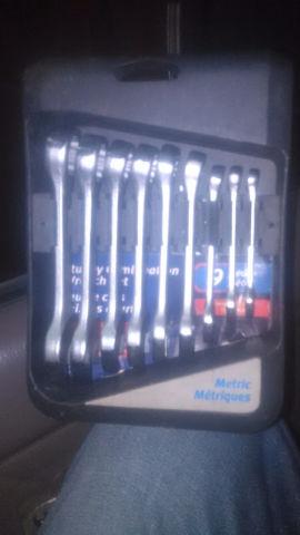 Mastercraft 9-piece Stubby Wrench Set