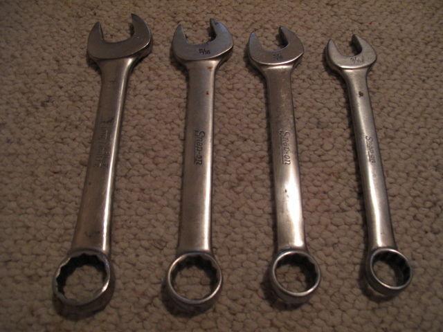 snap on stubbie combo wrenchs