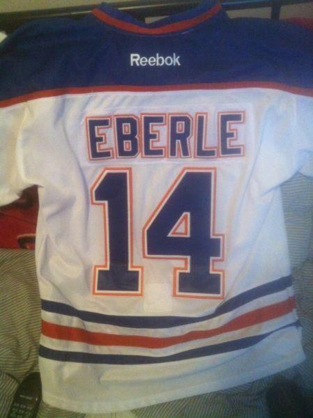 Jordan Eberle home and away jersey. (Not authentic)