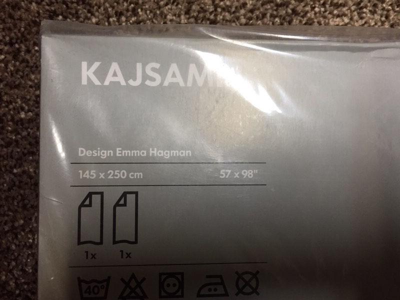 IKEA Kajasmia Curtain panels 57