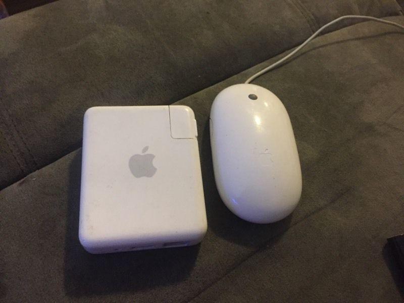 Apple mouse and airport 80-60 OBO