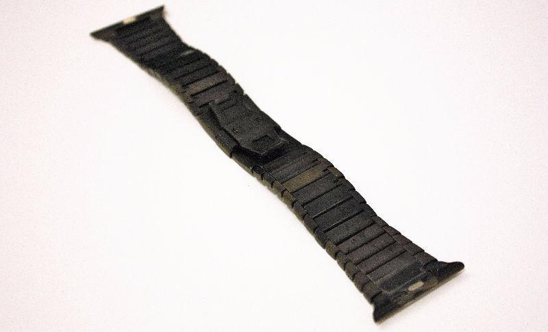 42mm Apple Watch Black Link Bracelet [Broken For Parts]