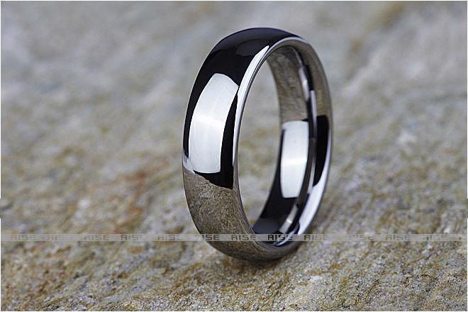 New In Box! Men's Rise Tungsten 6mm Ring Sz 9-14