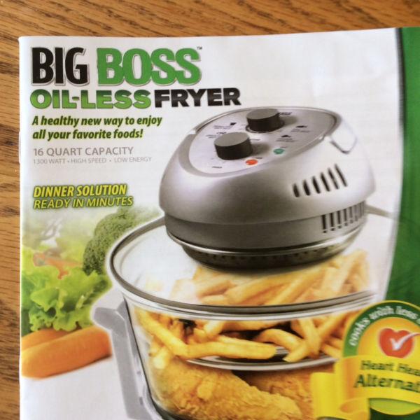 Big boss oil-less fryer