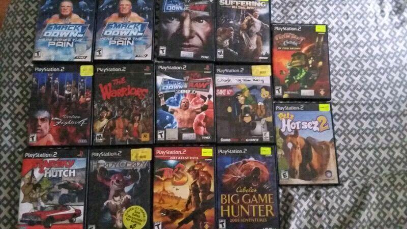 $5 each ps2 games