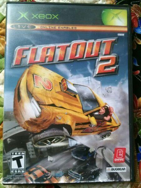 Flatout 2 - game for original xbox