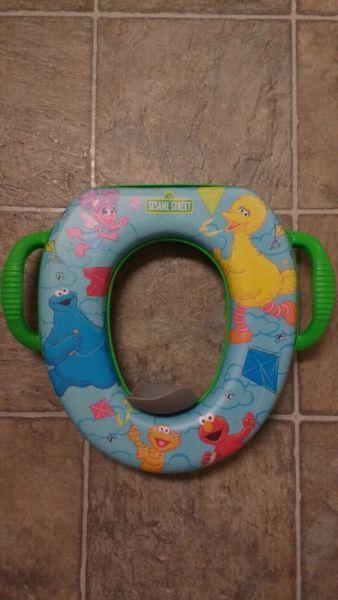 Sesame Street toddler training potty seat $10 takes