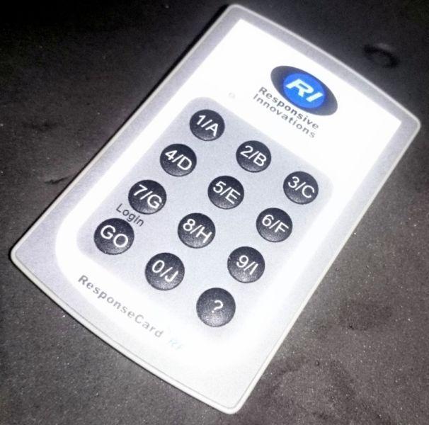 RESPONSIVE INNOVATIONS RCRF-01 CLICKER for classroom