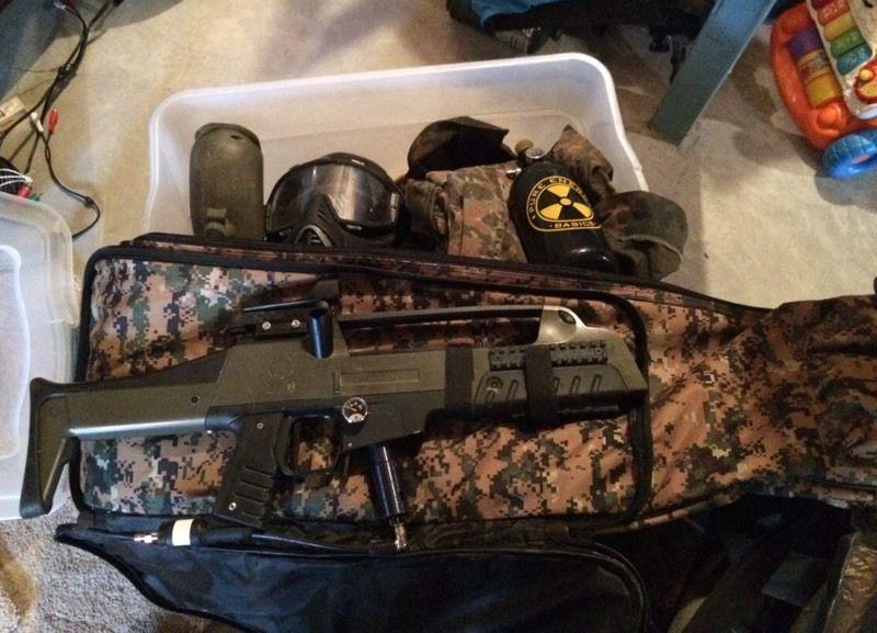 Paintball gear ( complete set )