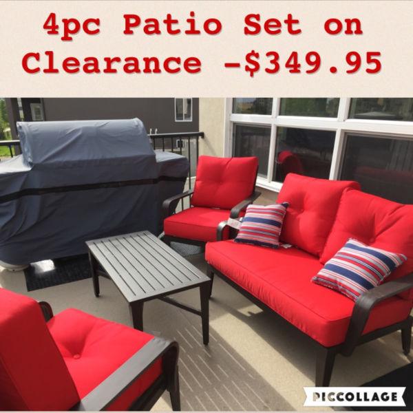 Patio Set Clearance at Sears Airdrie