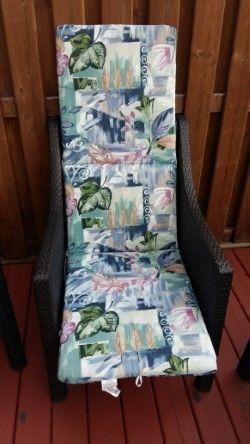 Lounge chair cushion