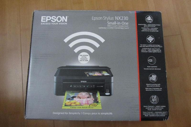 Epson Exceed your vision stylus NX230 easy wireless
