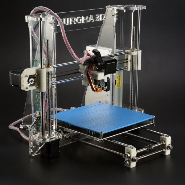 3D Printer and Spools of Filament