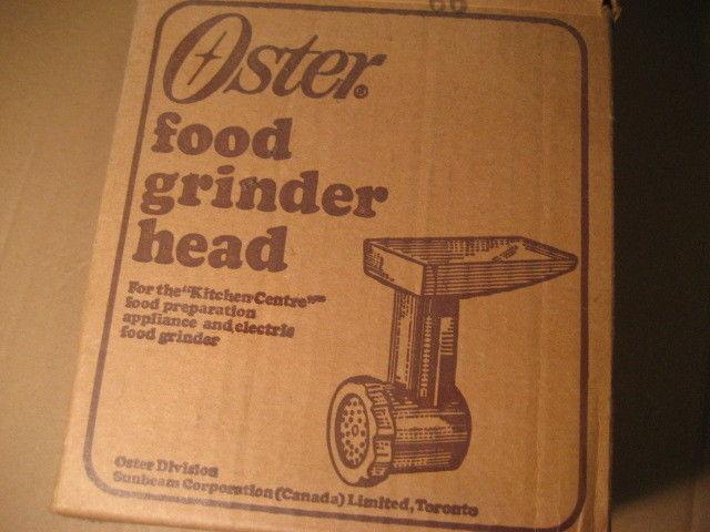oster model 954 food grinder head. New $38