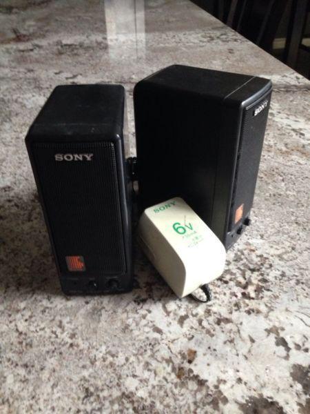 Sony Powered Speakers