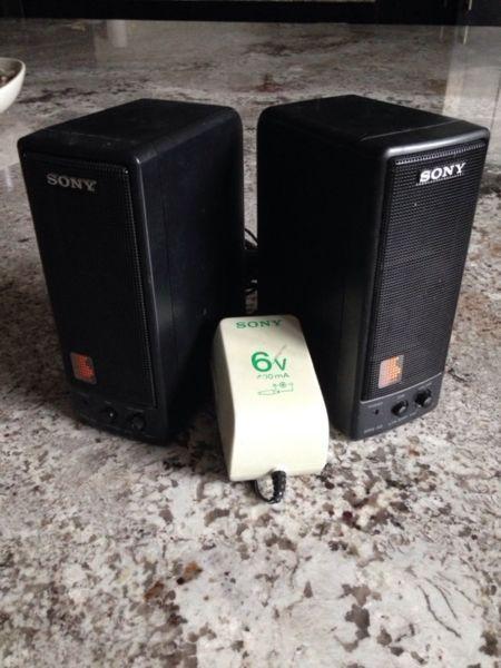 Sony Powered Speakers