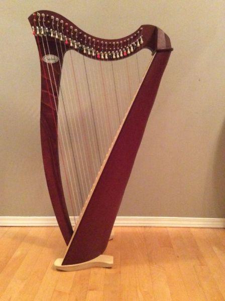 Salvi Juno 27 string harp