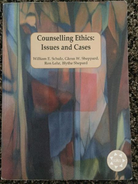 Psychology Textbook: Counselling Ethics; Issues and Cases