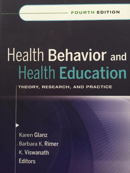 Psychology Textbook: Health Behavior and Health Education