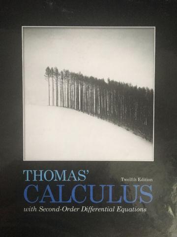 Thomas Calculus 12 edition with solution manual