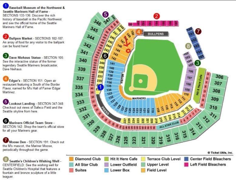 Sept. 20th - 3 tickets to Seattle Mariners vs Toronto Blue Jays