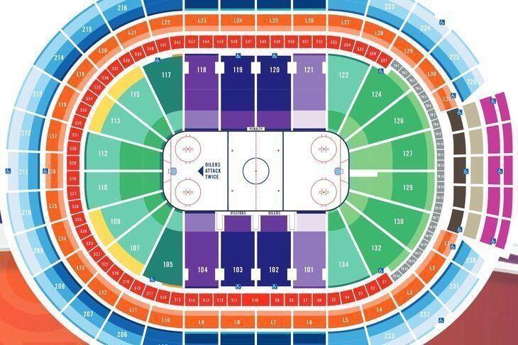 Oilers Tickets, Roger's Place Lower Bowl - 2016 2017