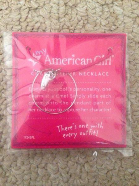 American Girl Charm Keeper Necklace for Dolls