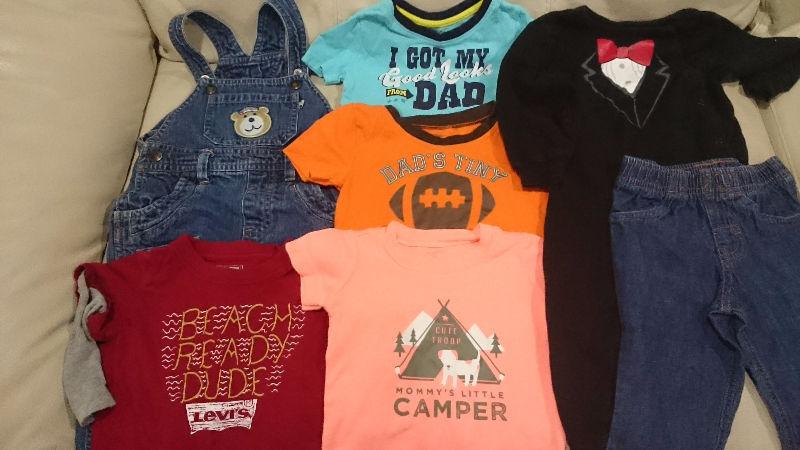 Boys 12-18 months clothing lot $15 for everything
