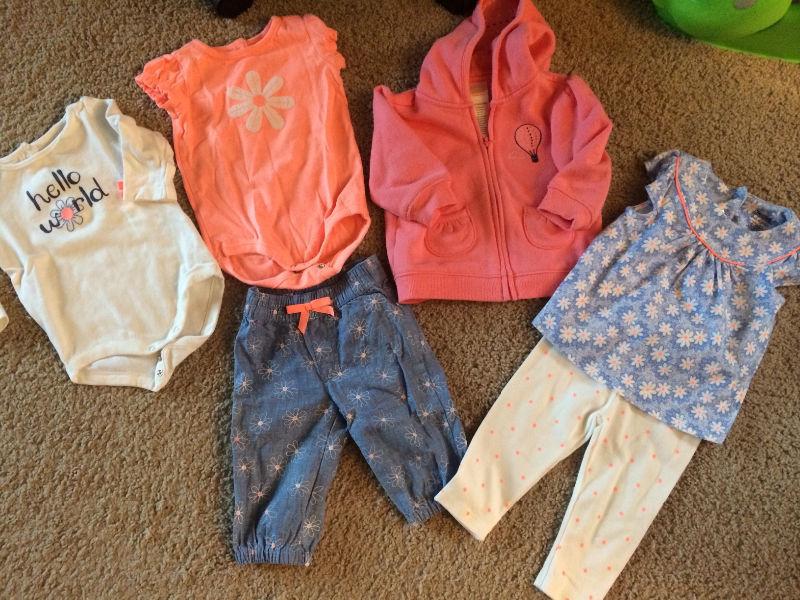 Gymboree girls 3-6/6-12 month outfits