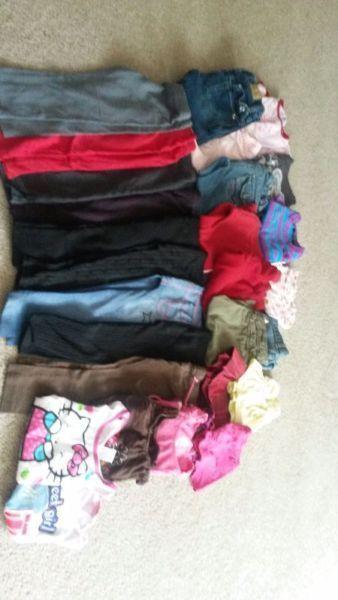 Size 3, 4 and 5 girls clothing lot