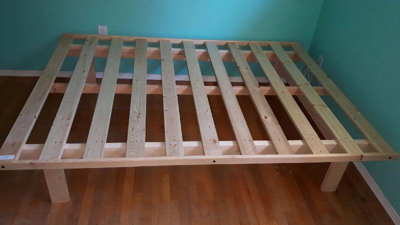 bed frame for double mattress