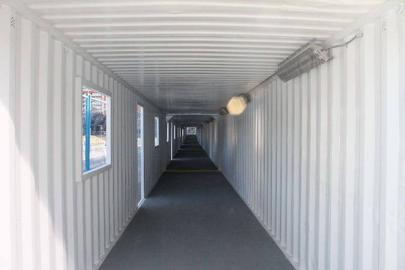 Container Tunnels / Sidewalk Hoarding / Scaffolding