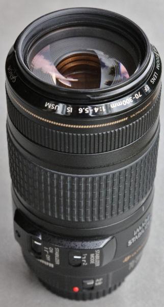 Canon EF 70-300mm f4-5.6 IS USM lens. Excellent condition!