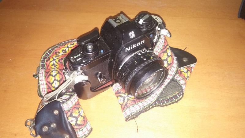 Nikon EM SLR, 35mm film camera