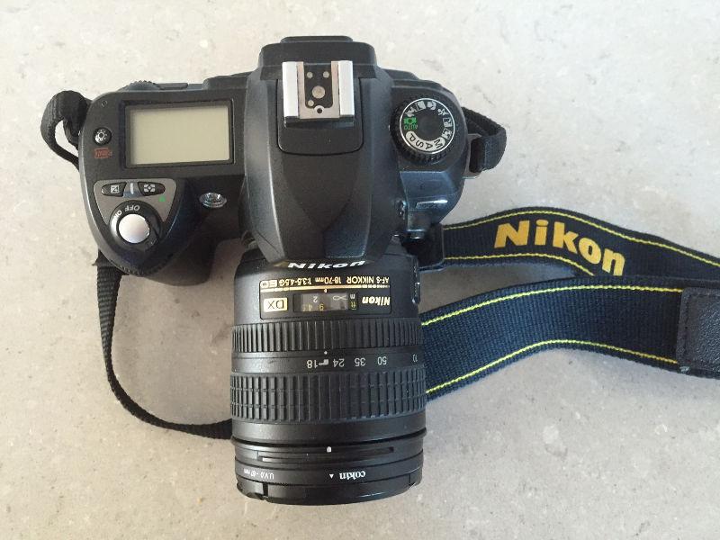 Nikon D70 Camera + Two Lenses