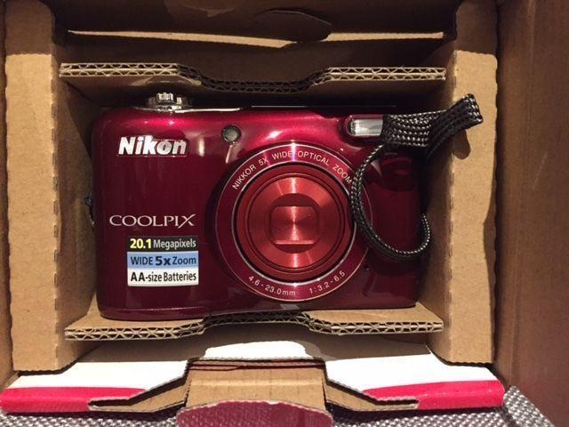 Brand New Red Nikon Coolpix L32
