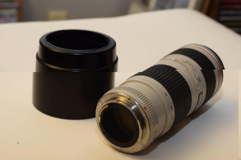 Canon EF 70-200 mm F4 L USM lens