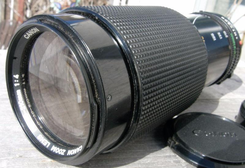 Canon FD 70-210mm f4 Zoom Lens with MACRO VGC