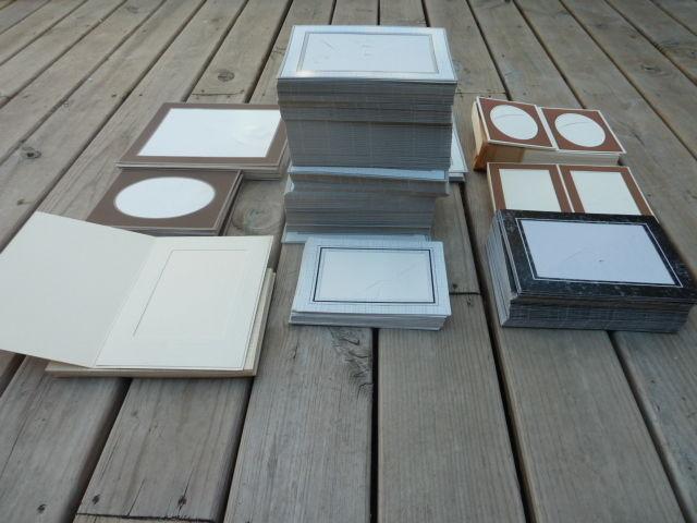 Cardboard Picture Frames 8x10 5x7 4x6 3.5X 5