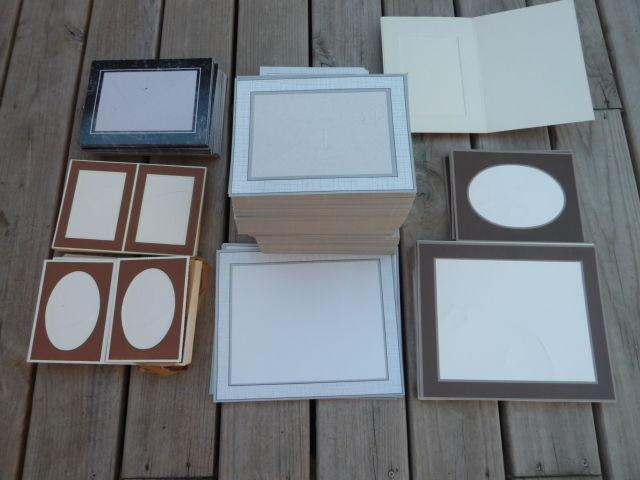 Cardboard Picture Frames 8x10 5x7 4x6 3.5X 5
