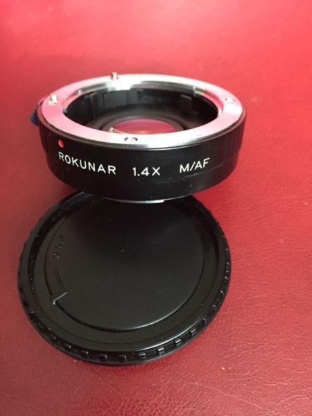 Tele converter lens