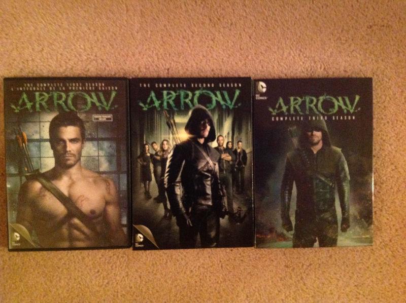 Arrow Tv Series- Seasons 1-3