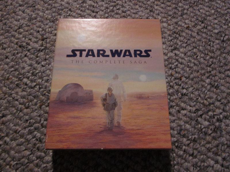 Star Wars: The Complete Saga (Blu-ray, 9-Disc Set, Boxed Set)