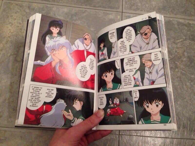 Inuyasha ani-manga volumes 1-5