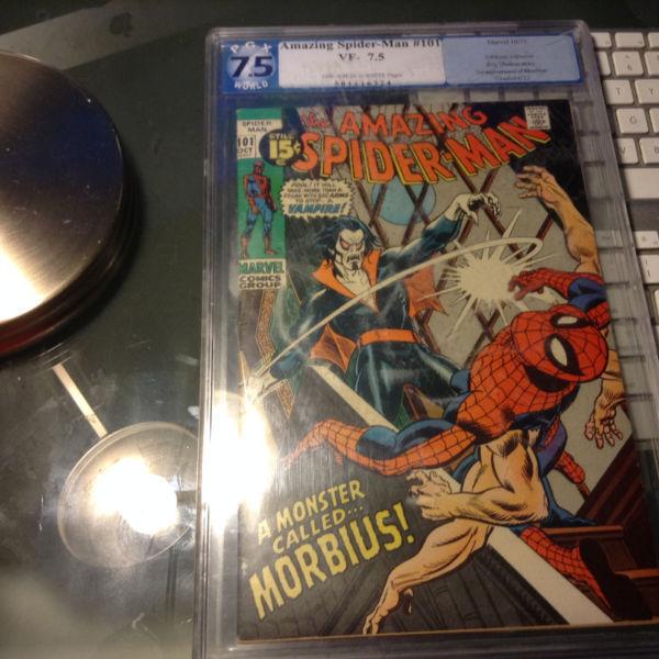 The Amazing Spider-Man #101 (Oct 1971, Marvel) cgc ss 7.5