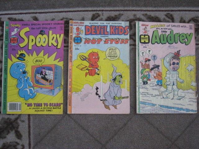 Harvey Comics - Spooky, Devil Kids and Audrey