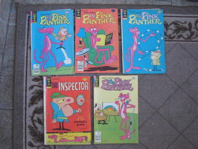 Pink Panther Comics and The Inspector Comic