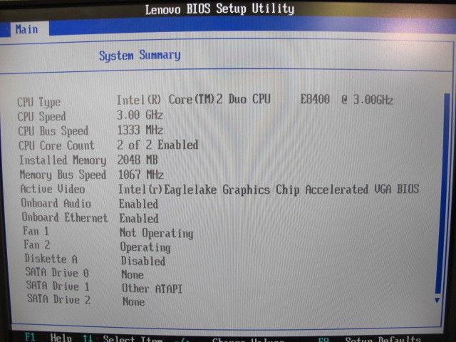 Lenovo 3.00 GHz Intel